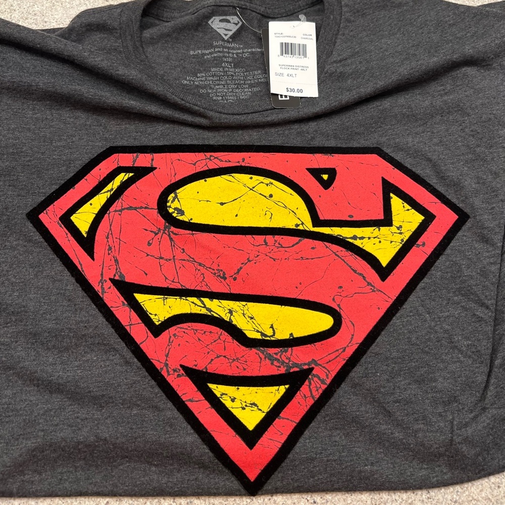 Superman Shirt - 4XLT
